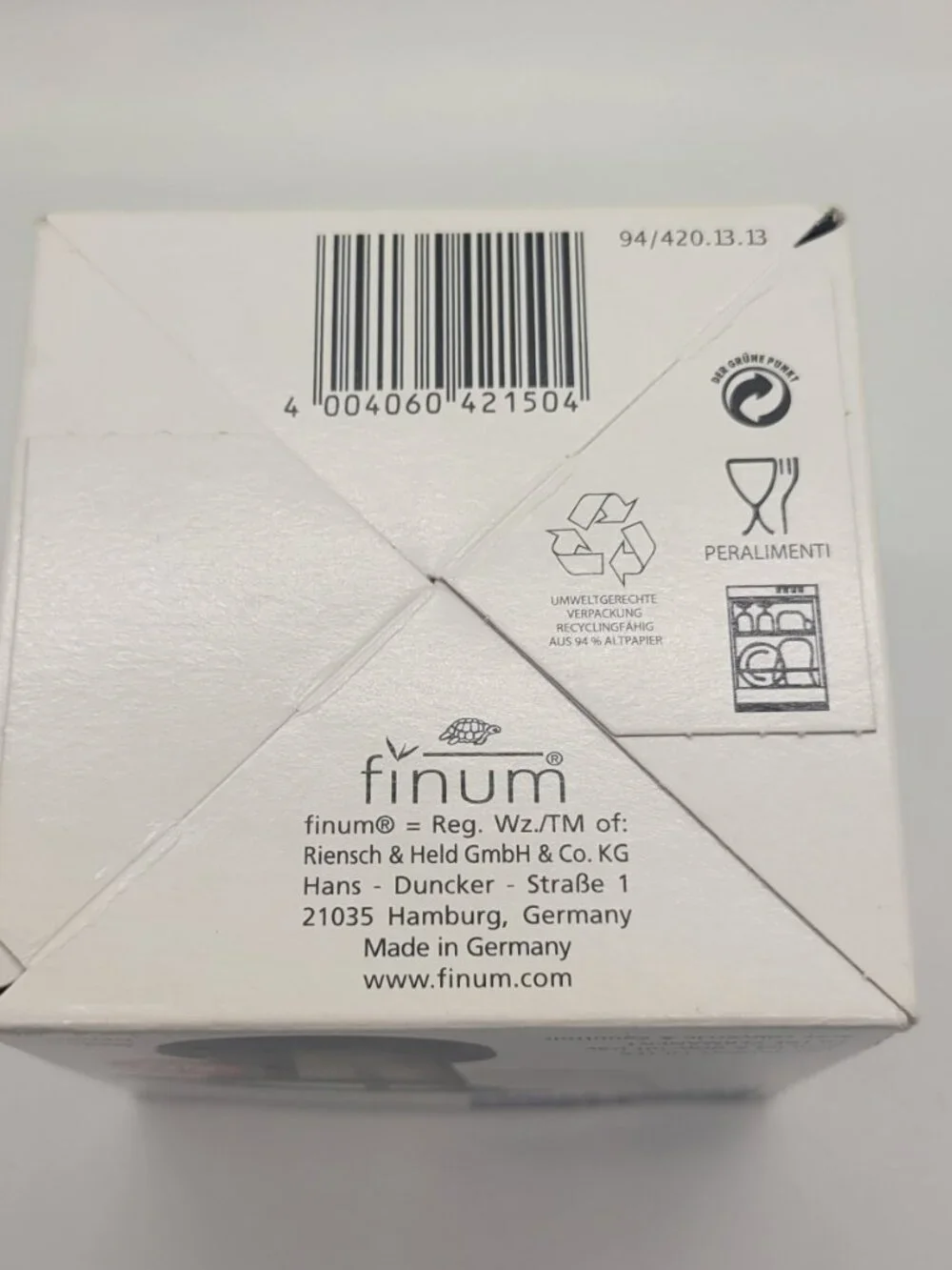 Finum Brewing Basket Medium Loose Leaf Tea Coffee Filter Germany New in Box ♻️🔄